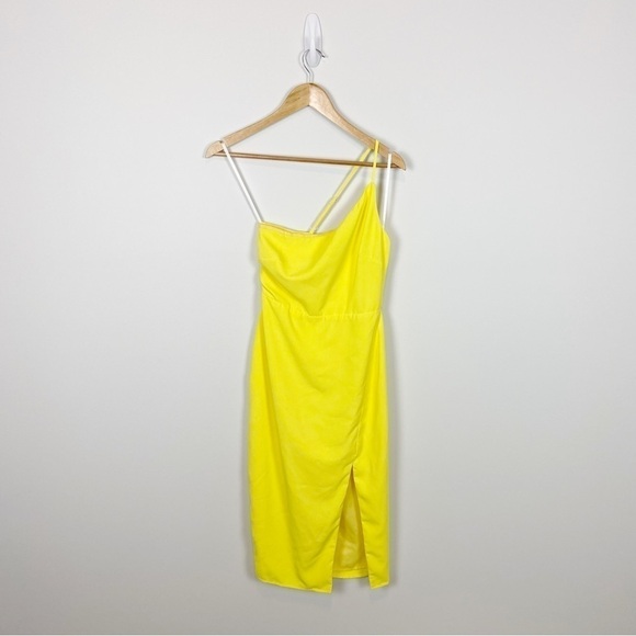 Lovers and Friends Lazo Midi Dress in Sunshine Yellow Size XS - Picture 2 of 13